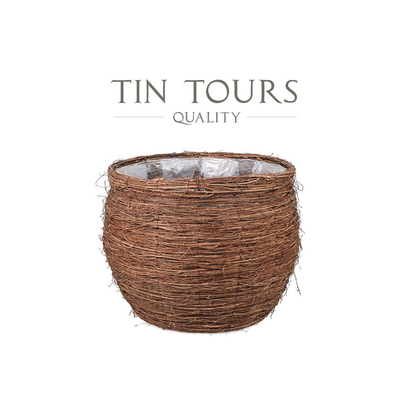 Wnętrze z charakterem – doniczki wiklinowe w codziennym użyciu